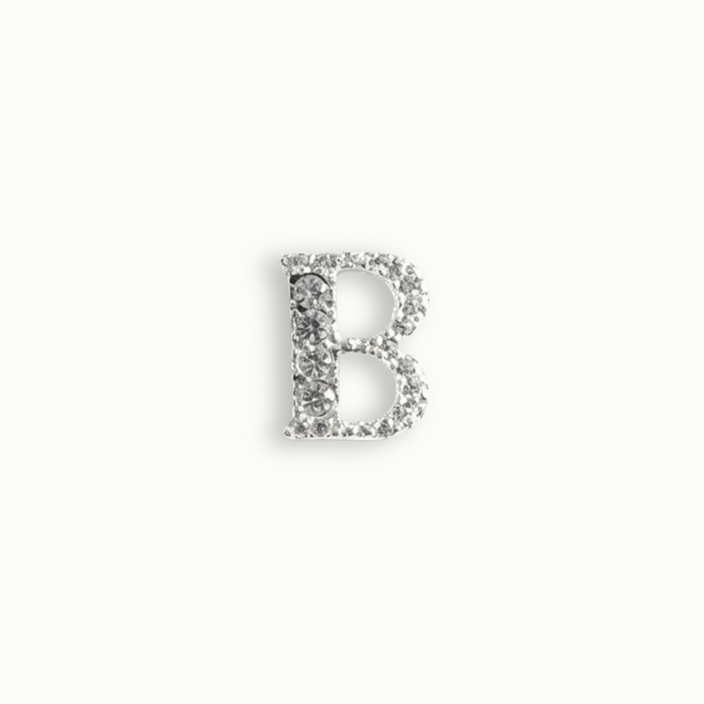Crystal Letter B Charm