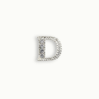 Crystal Letter D Charm