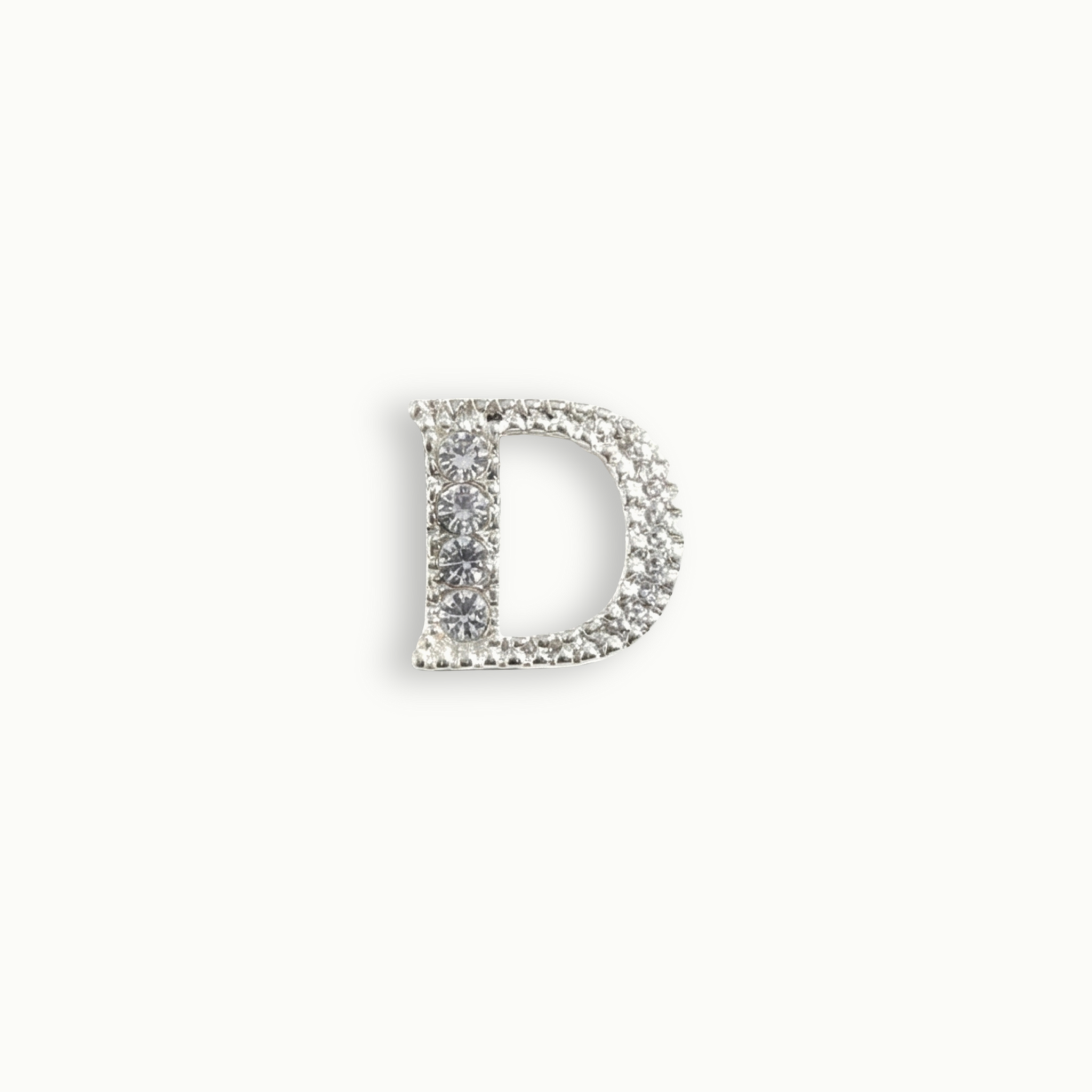 Crystal Letter D Charm