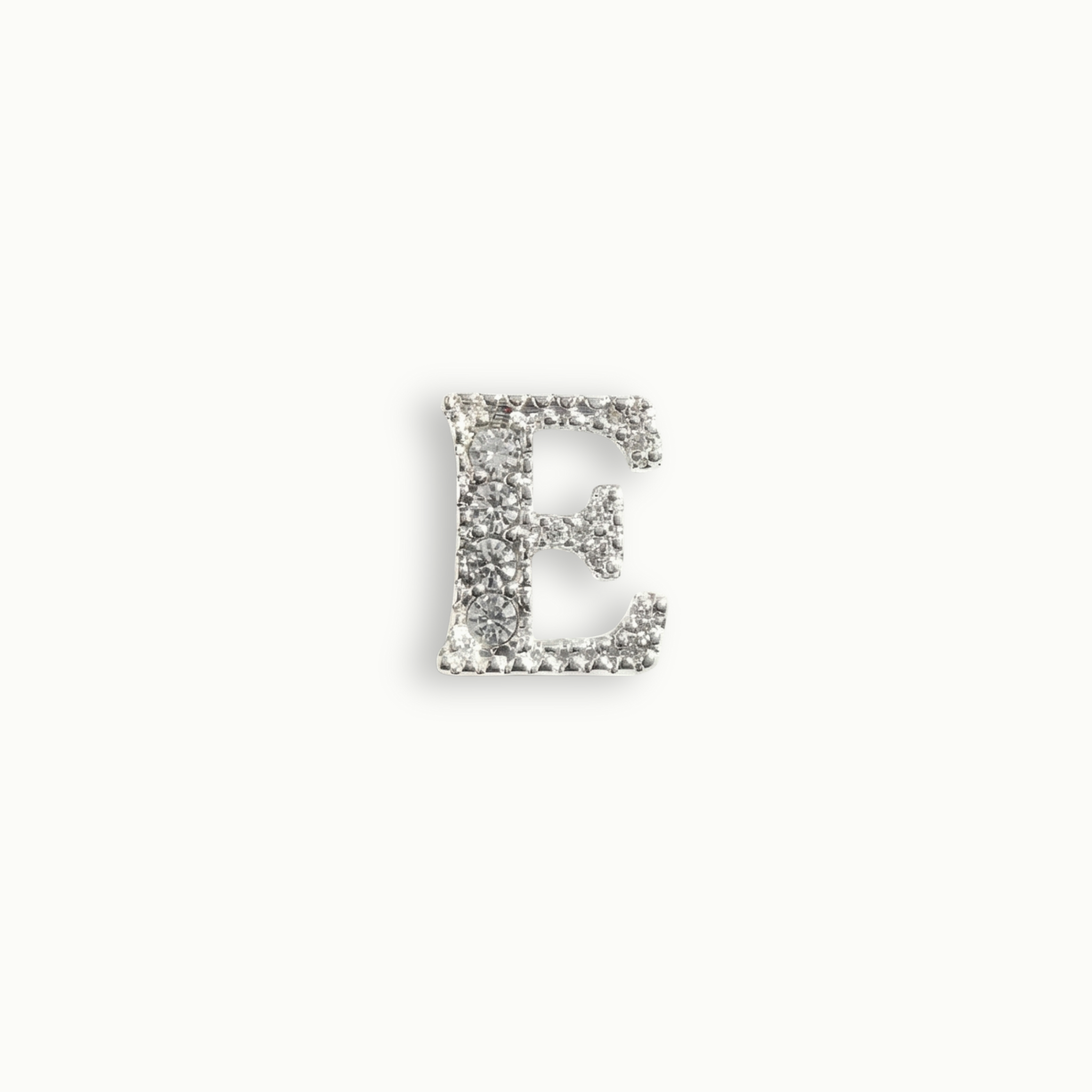 Crystal Letter E Charm