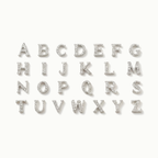 Crystal Letter Charm Set (Set of 26)