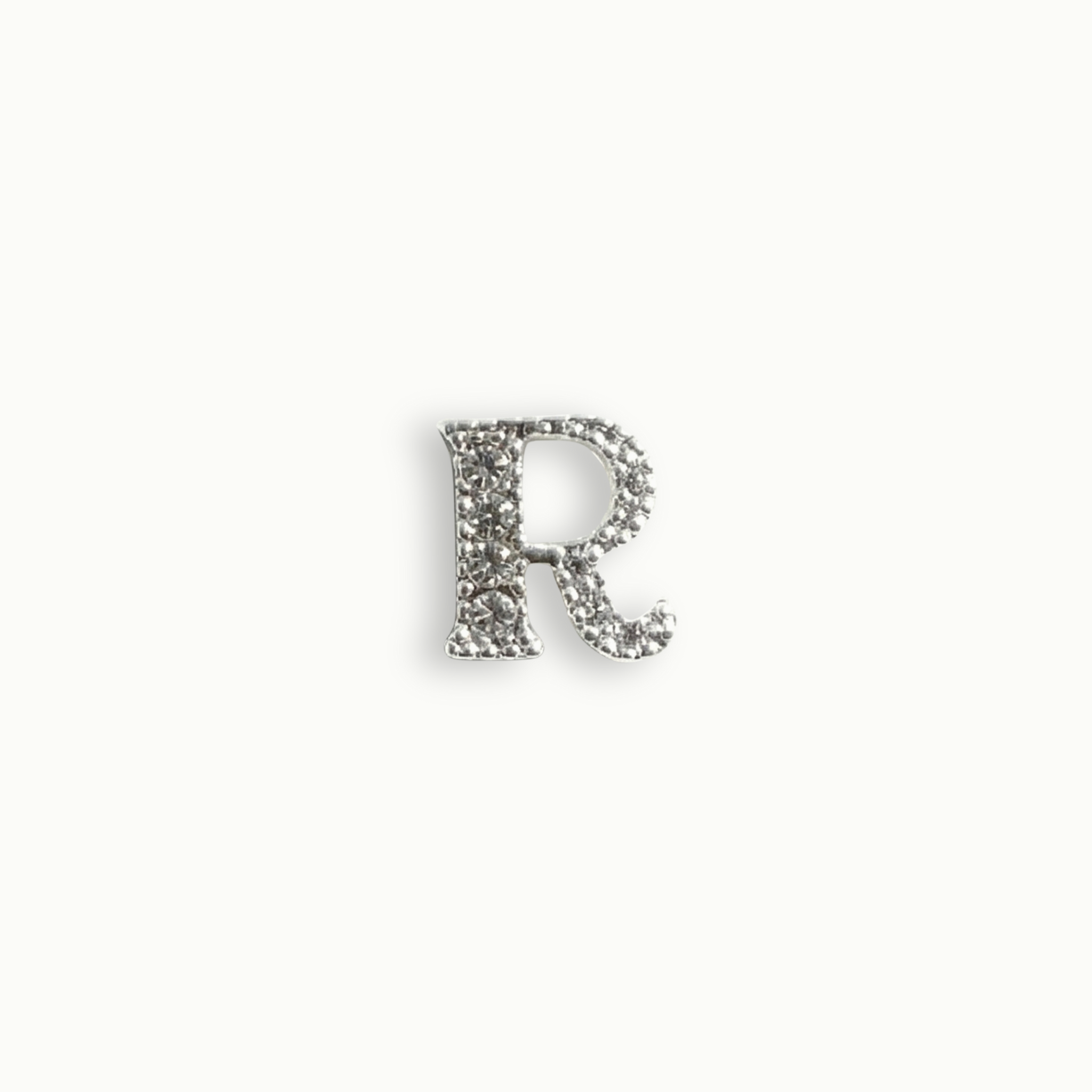 Crystal Letter R Charm