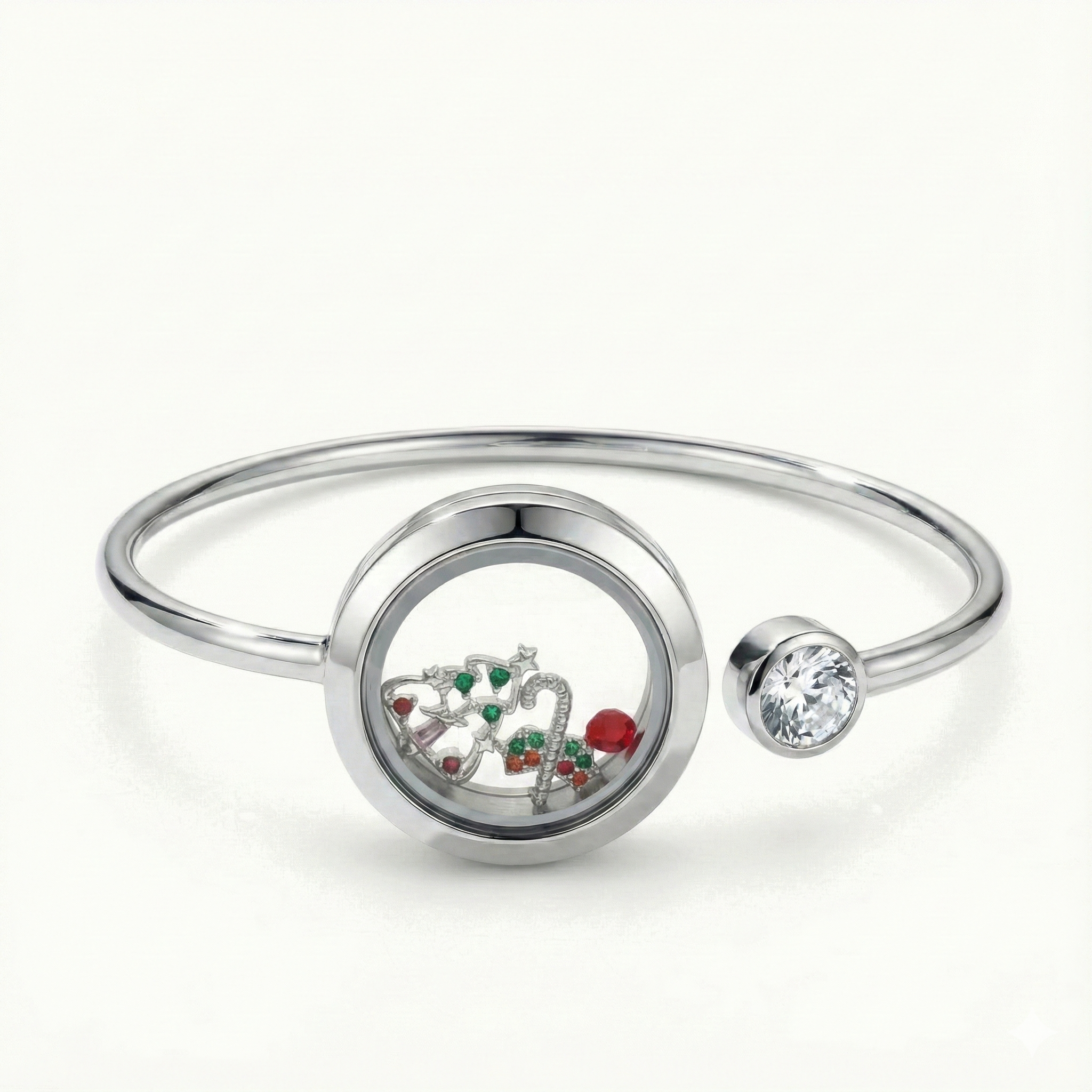 Christmas Tree Reindeer Charm