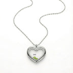 August Peridot Green Birthstone (2-Piece)