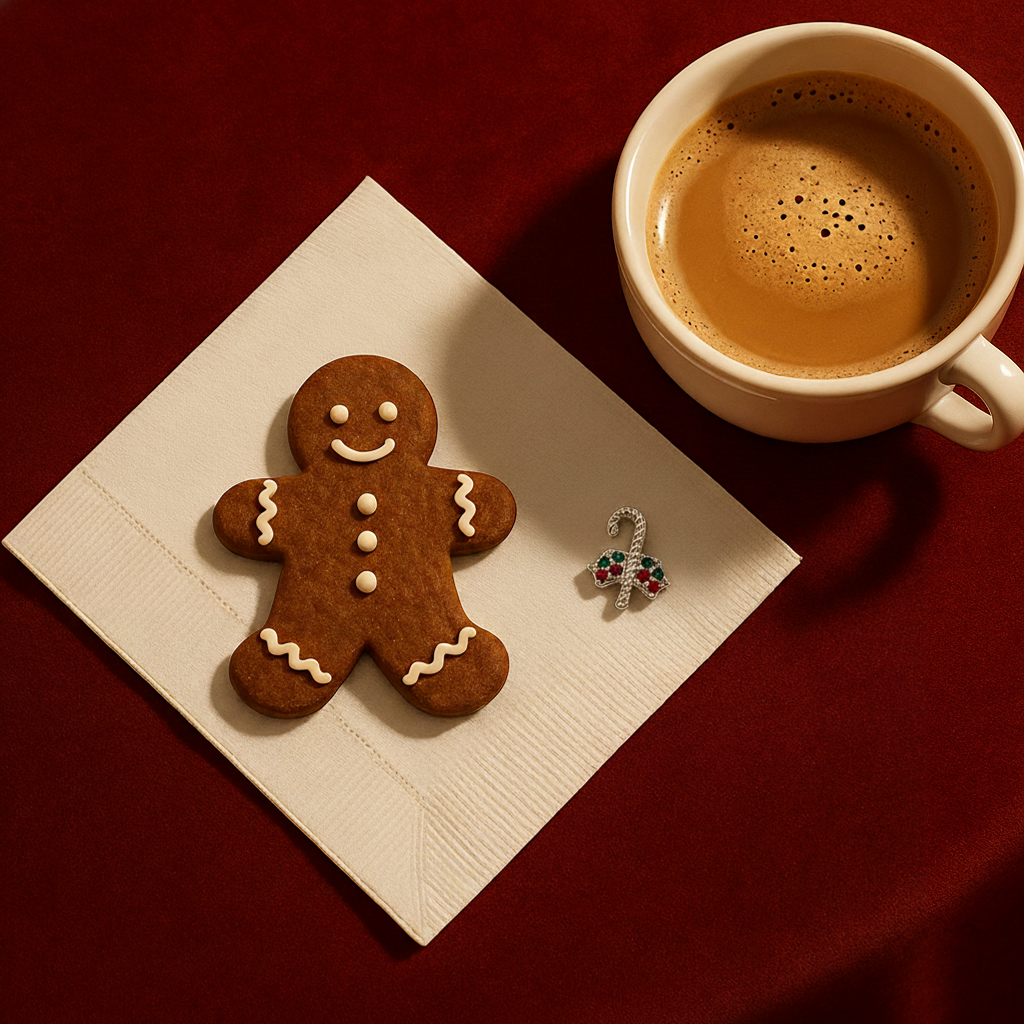 Crystal Candy Cane Charm