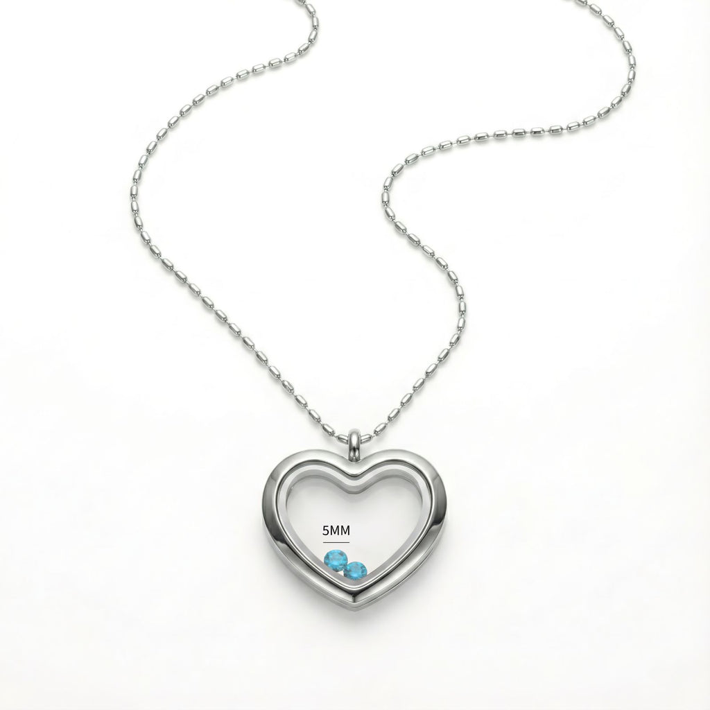 December Turquoise Blue Birthstone (2-Piece)
