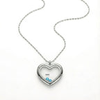 December Turquoise Blue Birthstone (2-Piece)