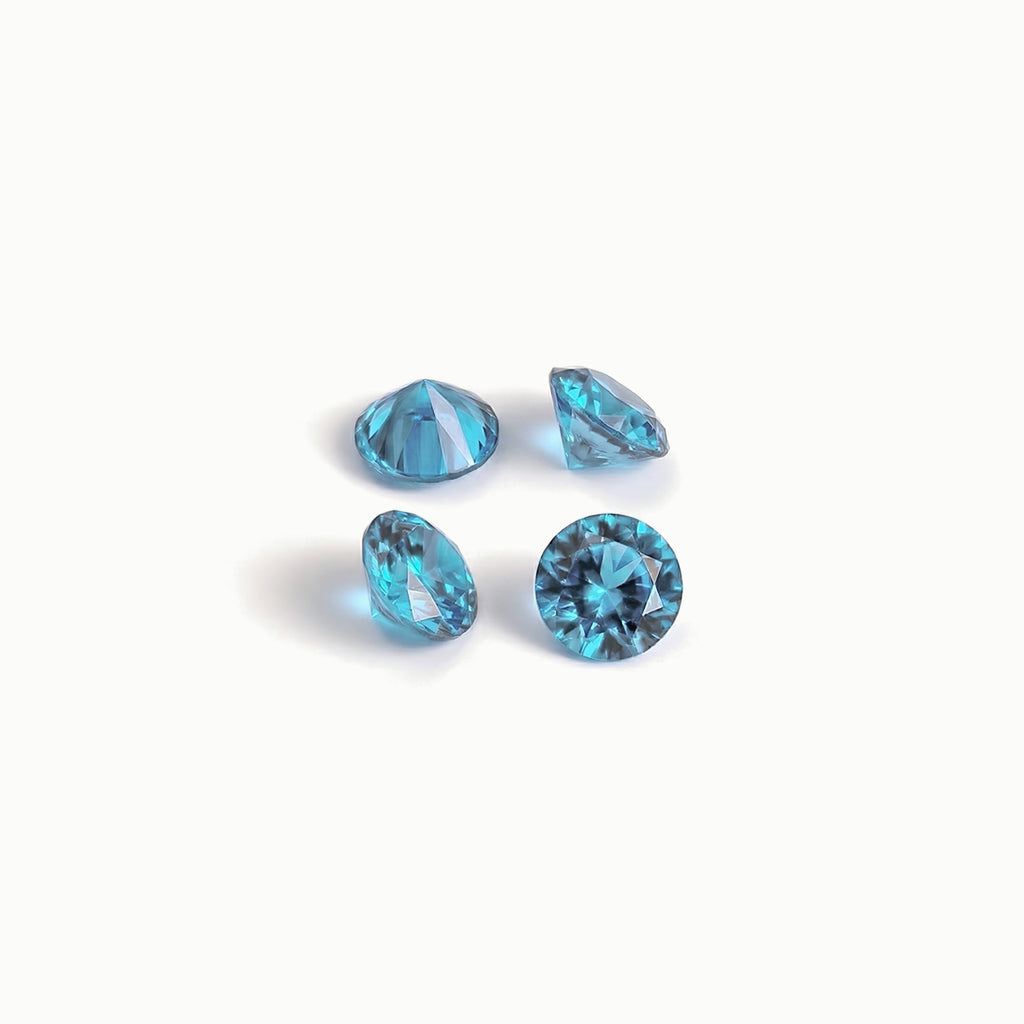 December Turquoise Blue Birthstone (2-Piece)