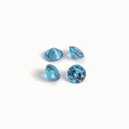 December Turquoise Blue Birthstone (2-Piece)