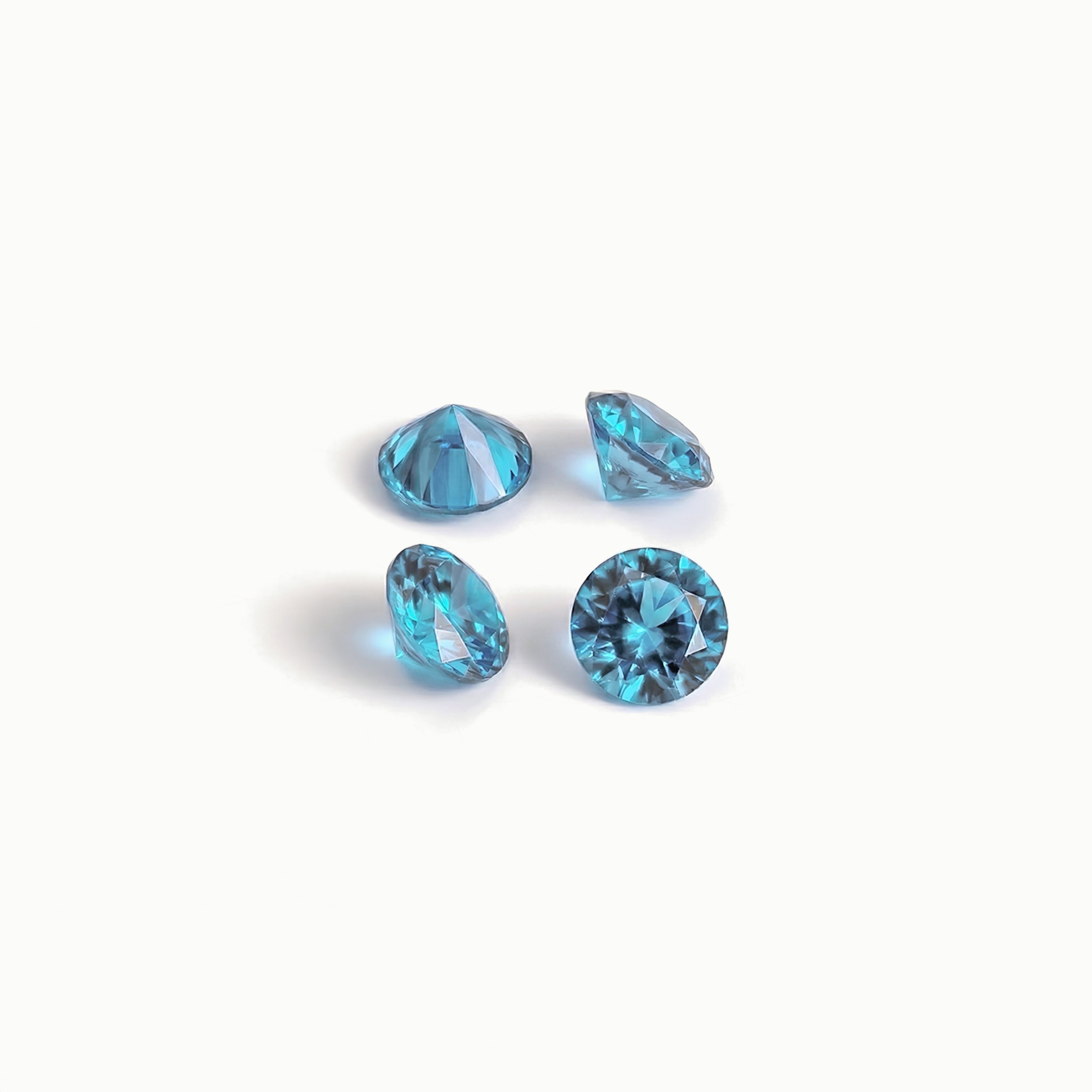 December Turquoise Blue Birthstone Set