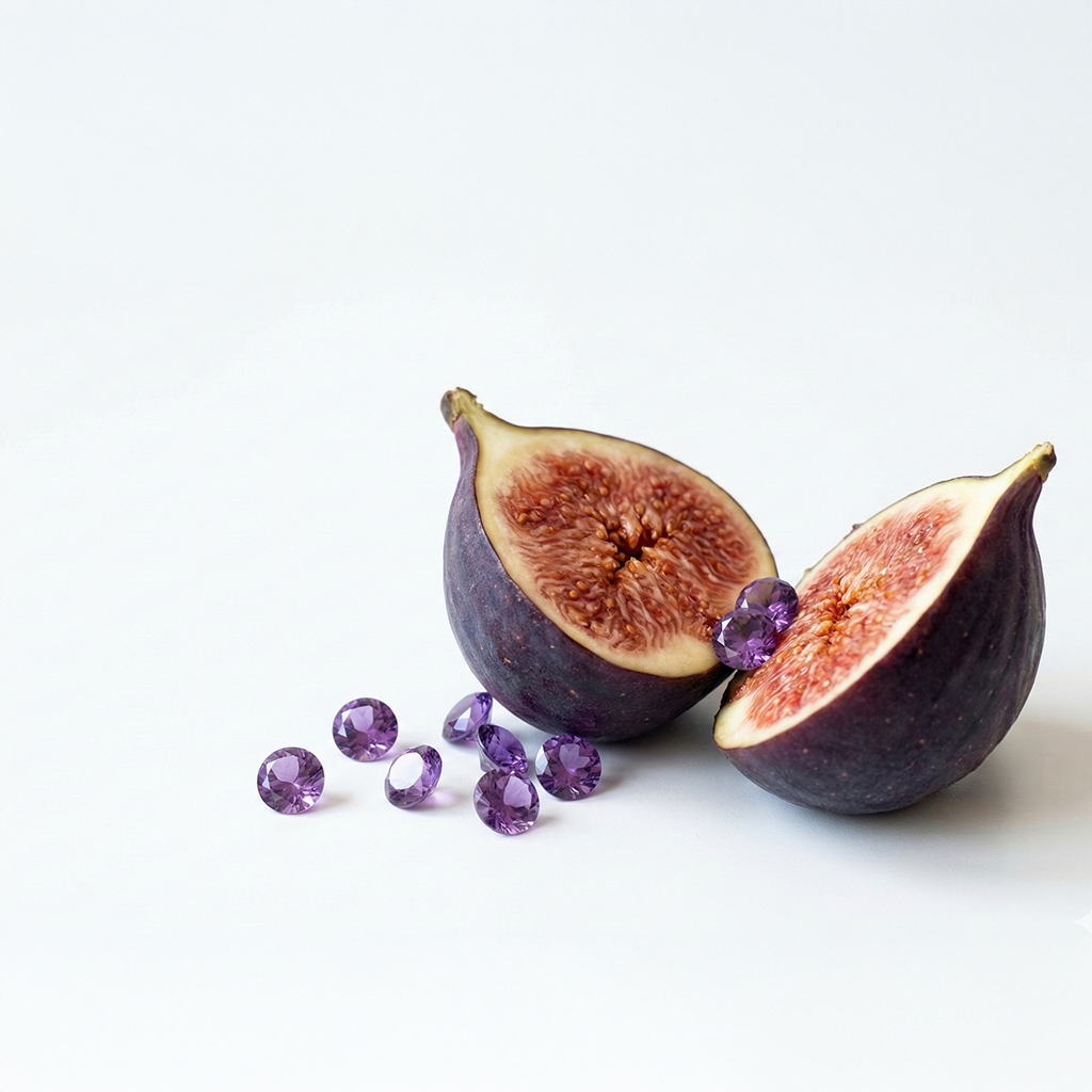 February Amethyst Violet Birthstone Set