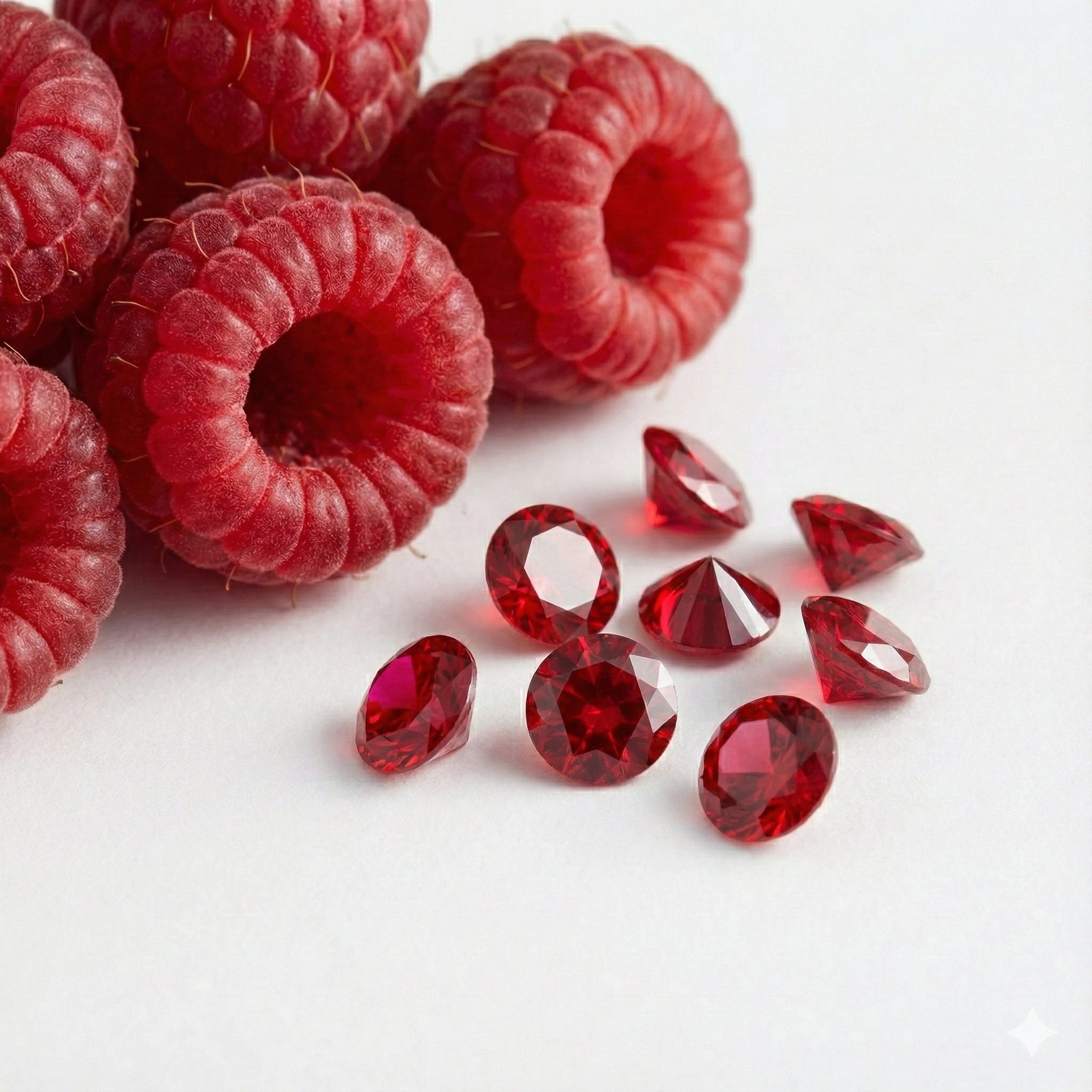 July Ruby Red Birthstone Set