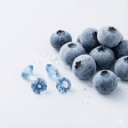 March Aquamarine Blue Birthstone Set