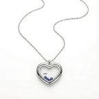 March Aquamarine Blue Birthstone Set