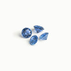 March Aquamarine Blue Birthstone Set