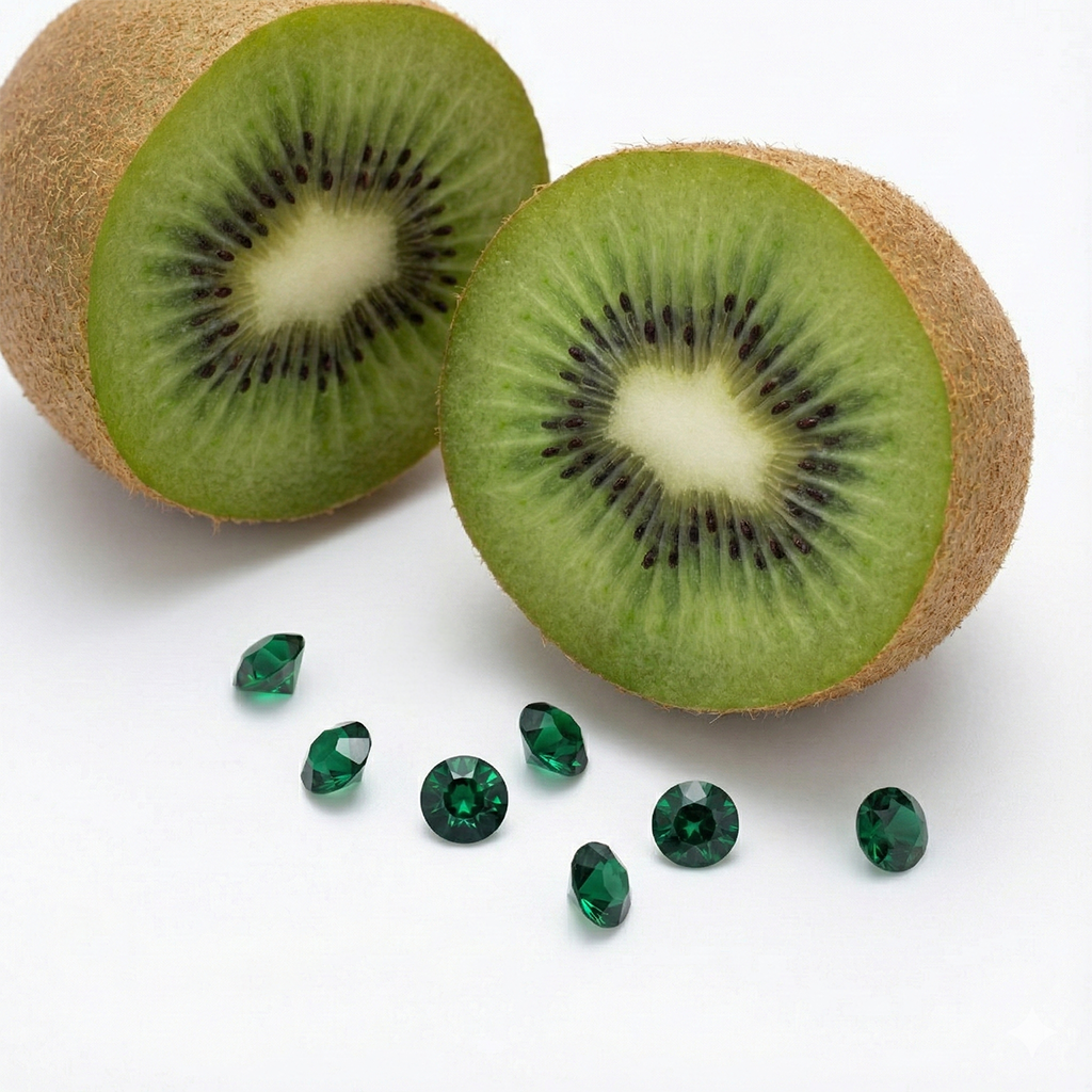 May Emerald Green Birthstone Set