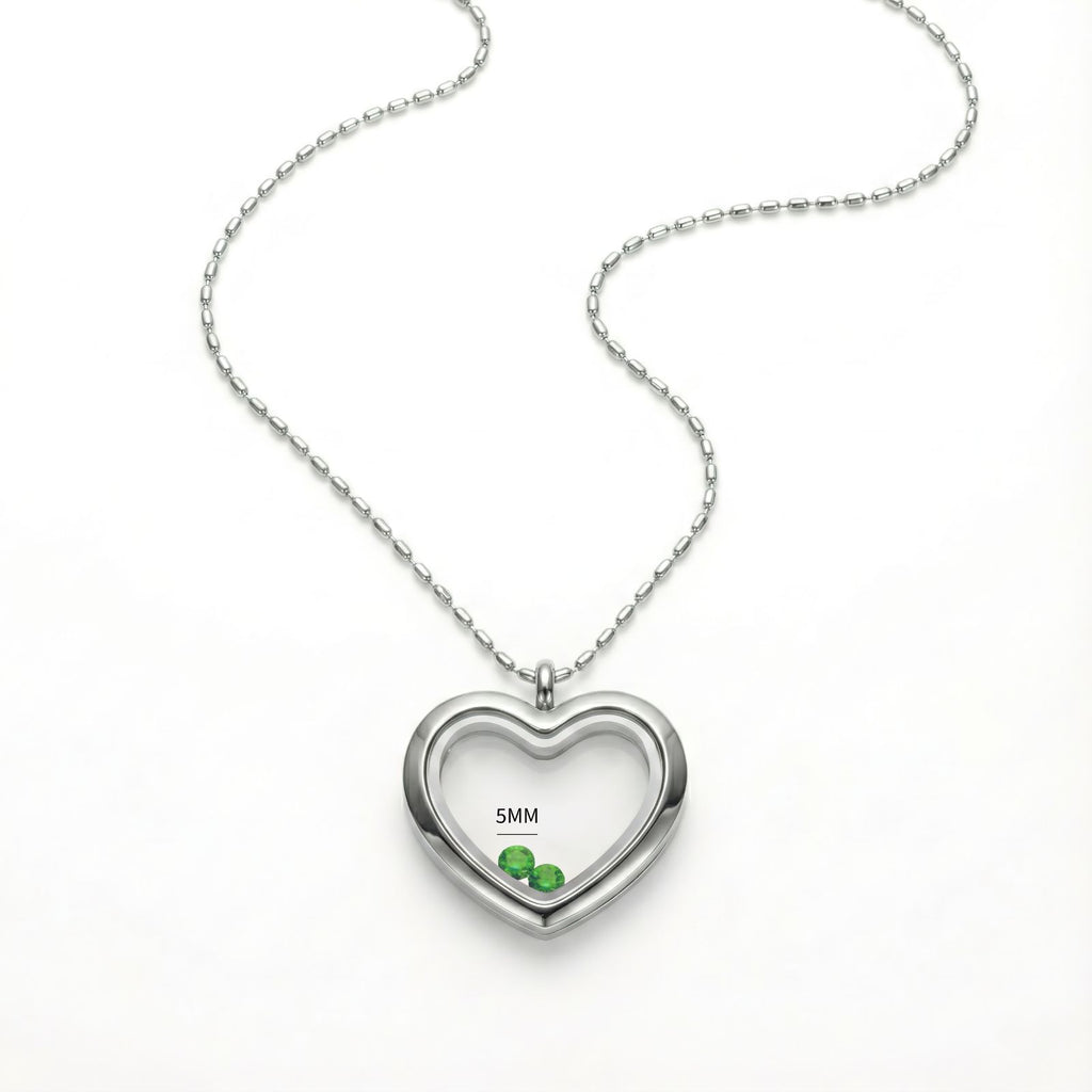 May Emerald Green Birthstone (2-Piece)