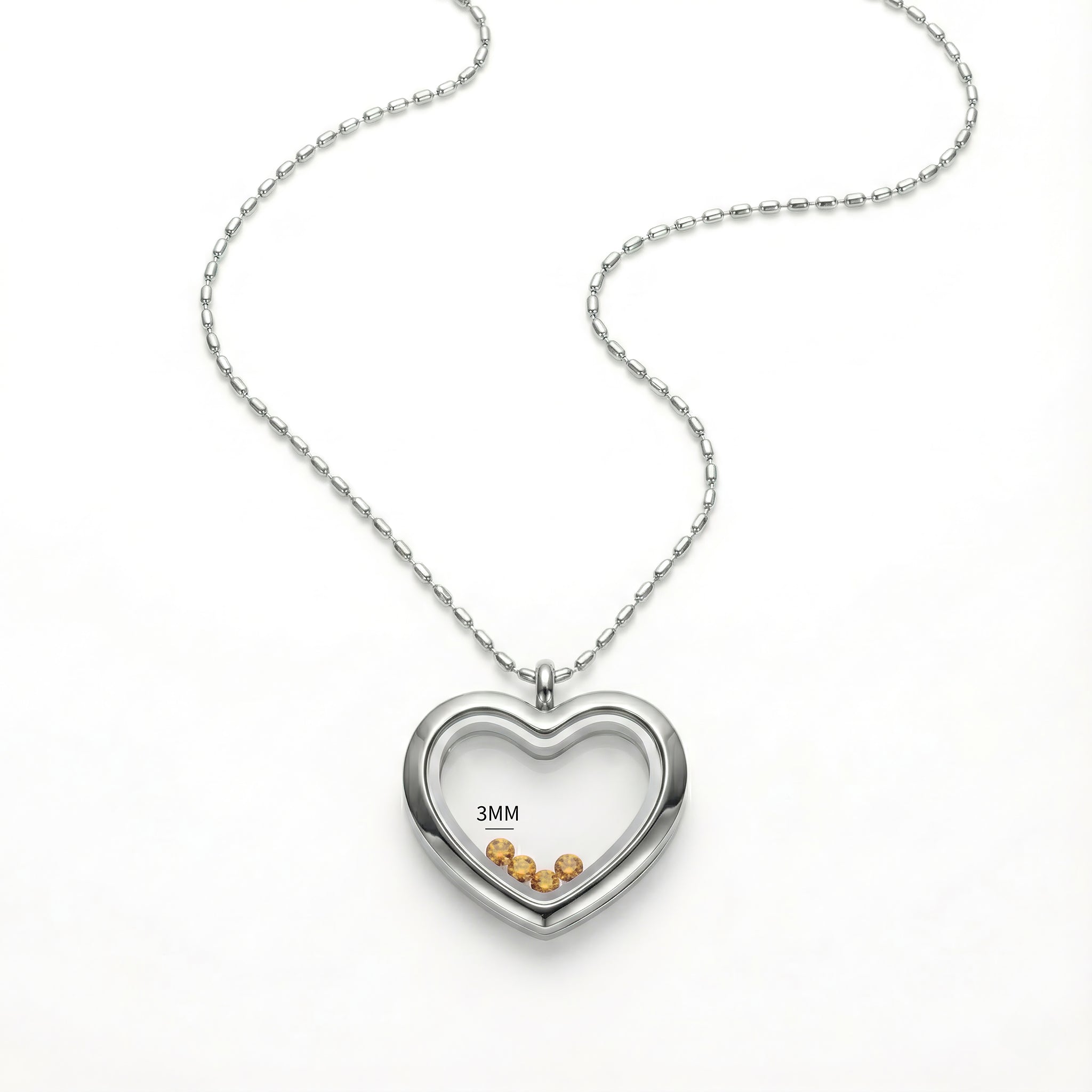 November Citrine Yellow Birthstone Set