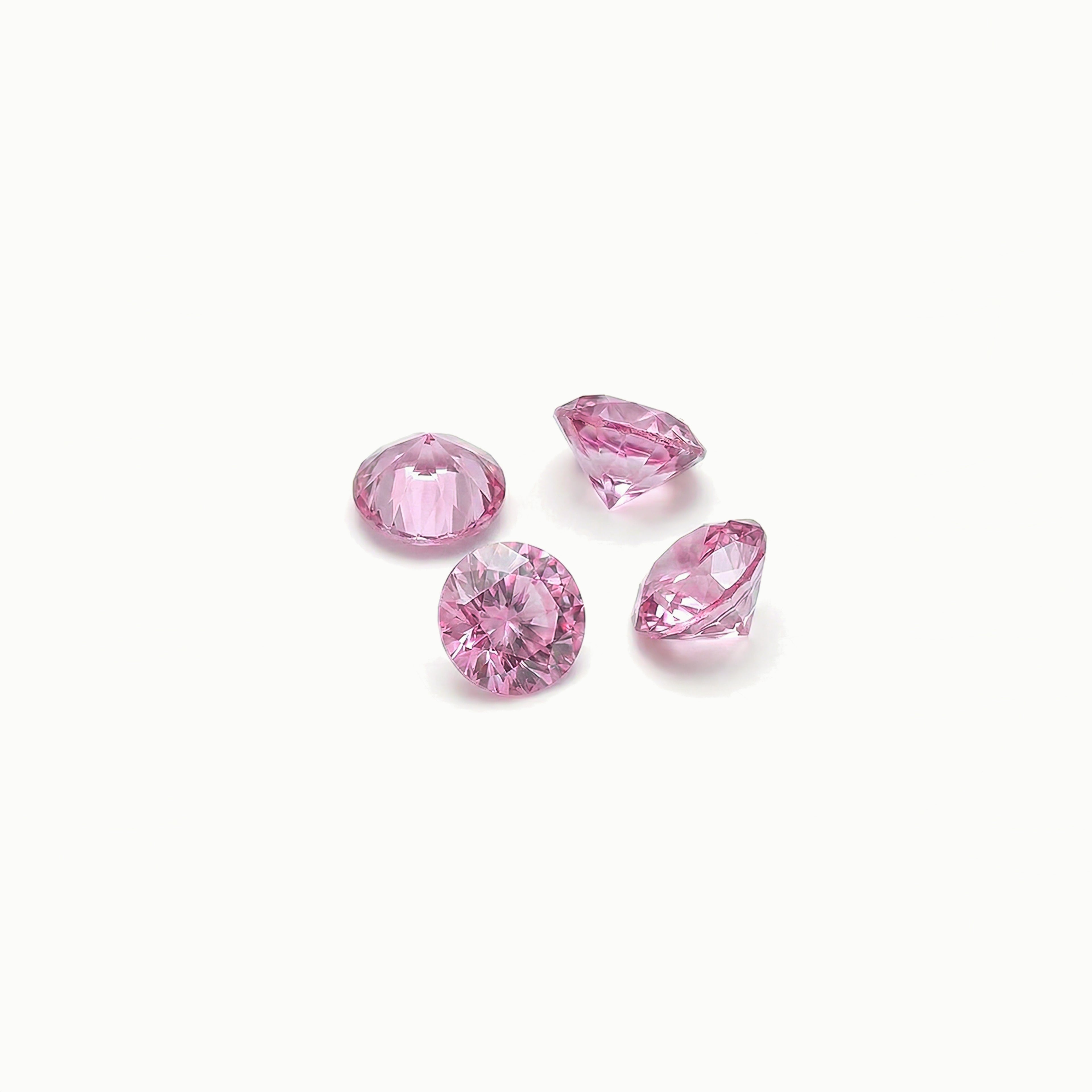 October Tourmaline Pink Birthstone Set