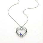September Sapphire Blue Birthstone (2-Piece)