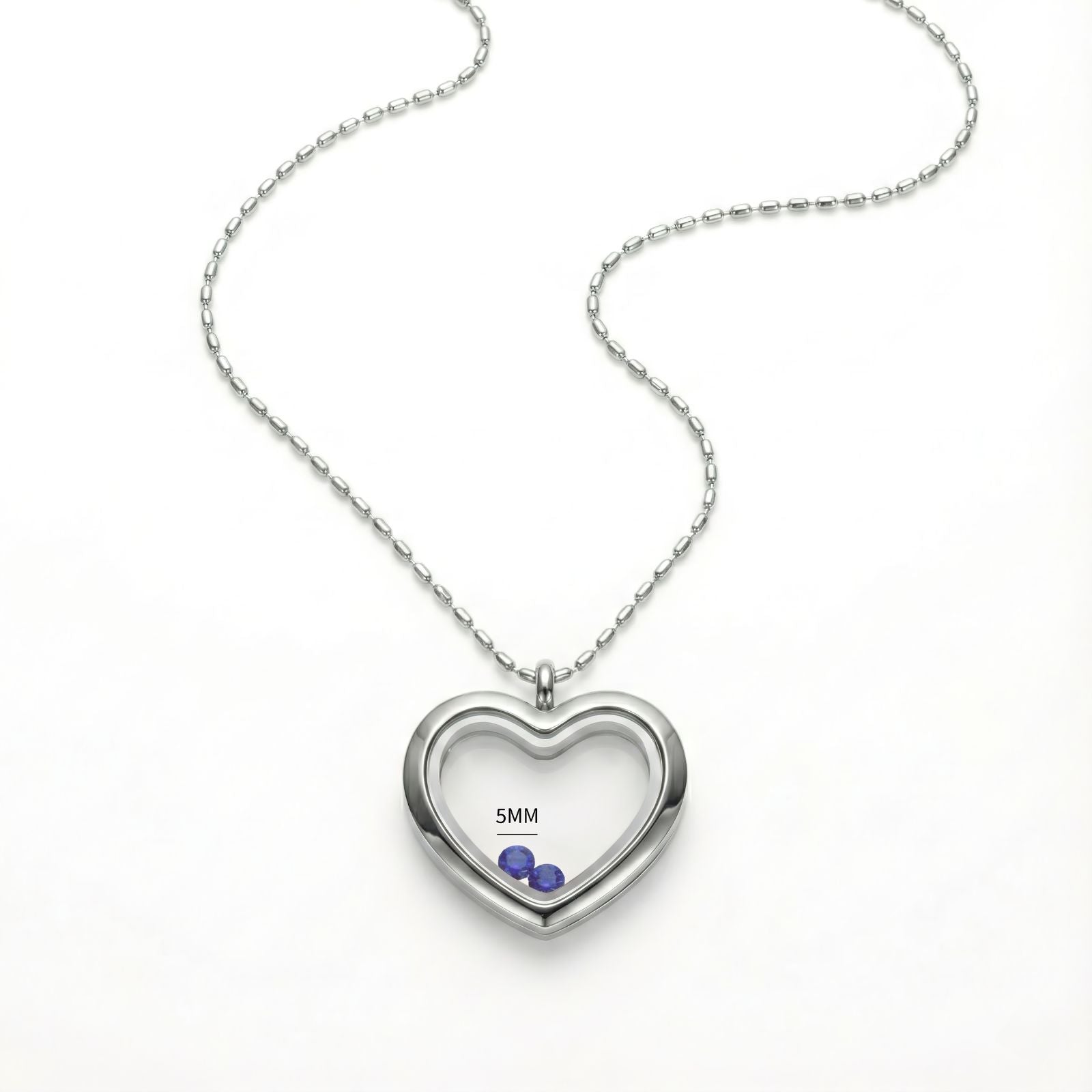 September Sapphire Blue Birthstone (2-Piece)