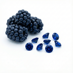 September Sapphire Blue Birthstone (2-Piece)