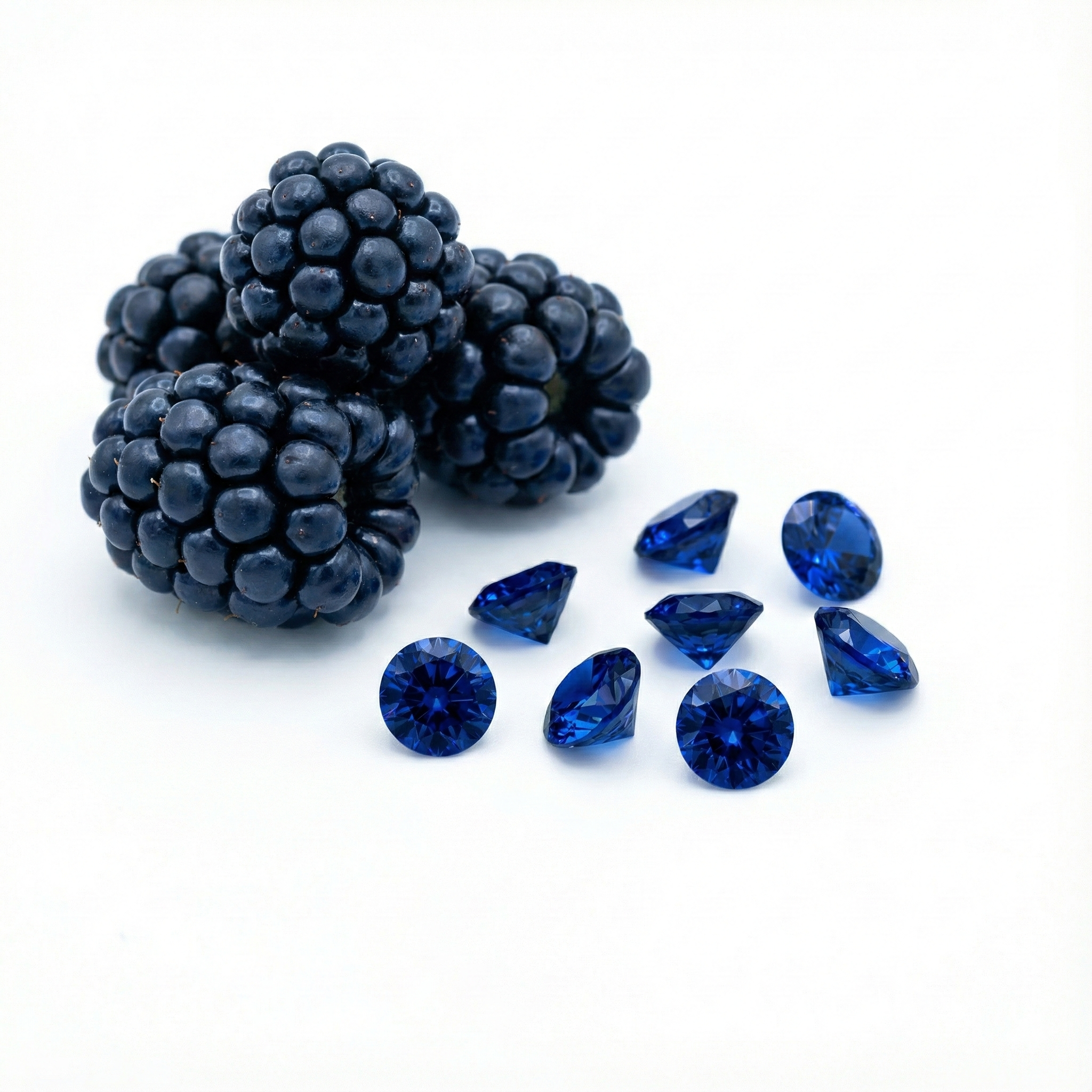 September Sapphire Blue Birthstone Set