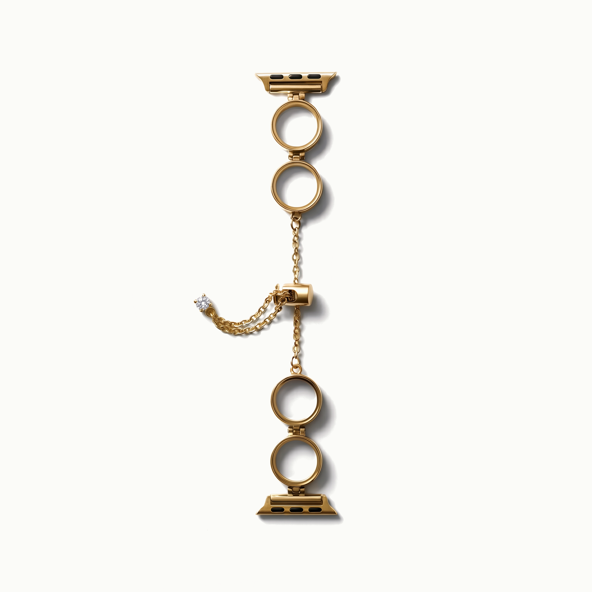 Floating Locket Apple Watch Bracelet - 18K Gold Plated
